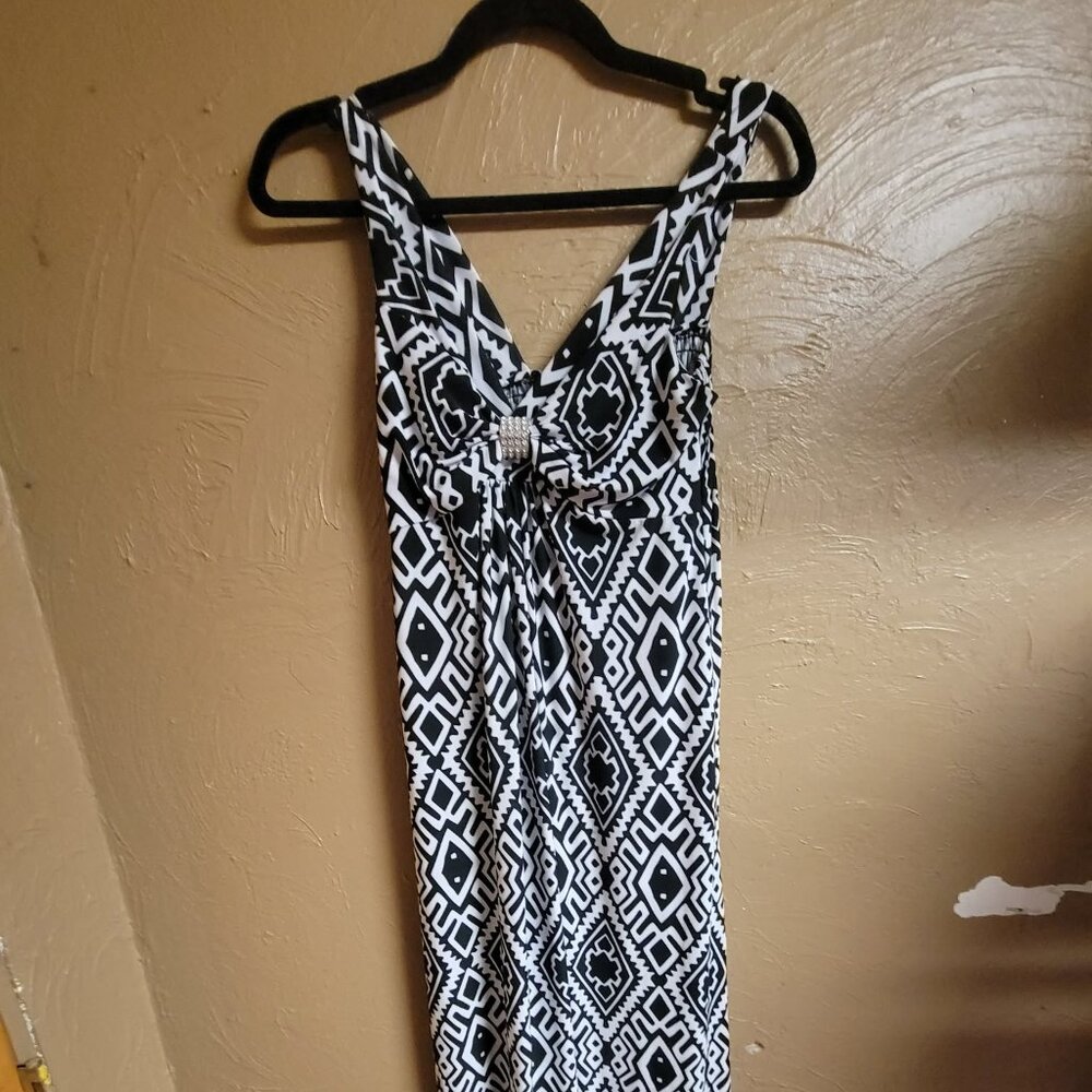 Black & White Jon & Anna New York XL Maxi Dress #160